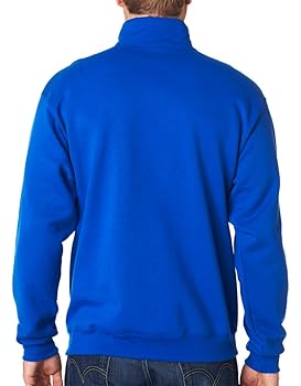 JERZEES NuBlend 1/4-Zip Cadet Collar Sweatshirt. 995M